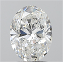Diamante Natural 1.70 quilates, Ovalado , Color F, claridad VS1 y certificado GIA