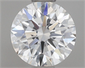 Diamante Natural 0.61 quilates, Redondo , Color E, claridad VVS1 y certificado GIA