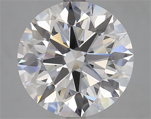 Picture of Lab Grown Diamond 5.51 Carats, Round with Excellent Cut, E Color, VS2 Clarity and Certified by GIA