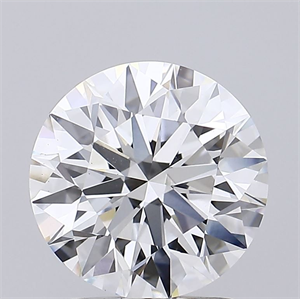 Picture of Lab Grown Diamond 2.32 Carats, Round with Ideal Cut, F Color, VS1 Clarity and Certified by IGI