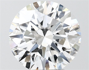 Picture of Lab Grown Diamond 4.02 Carats, Round with Ideal Cut, E Color, VS1 Clarity and Certified by IGI