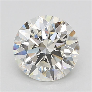 Picture of Lab Grown Diamond 1.61 Carats, Round with Ideal Cut, I Color, VS2 Clarity and Certified by IGI