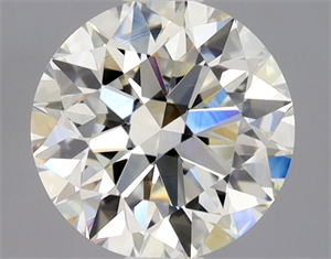 Picture of Natural Diamond 0.75 Carats, Round with Excellent Cut, L Color, VVS1 Clarity and Certified by GIA