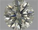 Diamante Natural 0.80 quilates, Redondo , Color N, claridad SI2 y certificado GIA