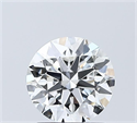 Lab Grown Diamond 1.51 Carats, Round with Ideal Cut, E Color, VVS2 Clarity and Certified by IGI