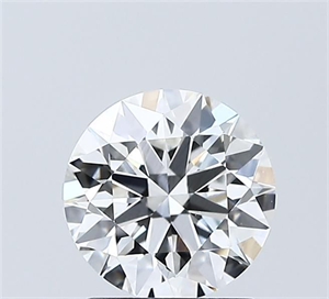 Picture of Lab Grown Diamond 1.51 Carats, Round with Ideal Cut, E Color, VVS2 Clarity and Certified by IGI