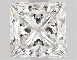 Picture of Natural Diamond 1.01 Carats, Princess with  Cut, G Color, VVS1 Clarity and Certified by GIA