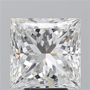 Picture of Natural Diamond 5.02 Carats, Princess with  Cut, I Color, VS2 Clarity and Certified by GIA