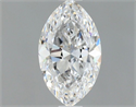 Diamante Natural 0.76 quilates, marqués , Color D, claridad IF y certificado GIA