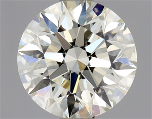 Picture of Natural Diamond 1.10 Carats, Round with Excellent Cut, M Color, VVS2 Clarity and Certified by GIA