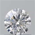 Diamante Natural 0.70 quilates, Redondo , Color D, claridad VVS1 y certificado GIA