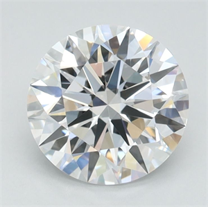 Picture of Lab Grown Diamond 1.16 Carats, Round with Ideal Cut, D Color, IF Clarity and Certified by IGI