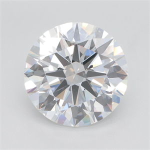 Picture of Lab Grown Diamond 5.02 Carats, Round with Ideal Cut, F Color, VS1 Clarity and Certified by IGI