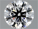 Diamante Natural 0.70 quilates, Redondo , Color G, claridad VVS1 y certificado GIA