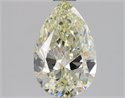 Diamante Natural 1.00 quilates, De pera , Color L, claridad VS2 y certificado GIA