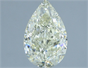 Natural Diamond 1.51 Carats, Pear with  Cut, N Color, VS1 Clarity and Certified by GIA