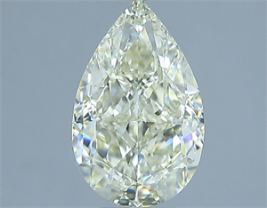 Picture of Natural Diamond 1.51 Carats, Pear with  Cut, N Color, VS1 Clarity and Certified by GIA