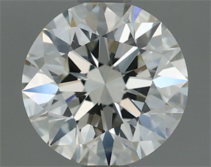 Picture of Natural Diamond 1.20 Carats, Round with Excellent Cut, I Color, VVS1 Clarity and Certified by IGI