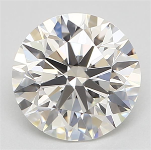 Picture of Natural Diamond 0.80 Carats, Round with Excellent Cut, H Color, VS1 Clarity and Certified by GIA
