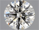 Diamante Natural 1.04 quilates, Redondo , Color I, claridad VVS1 y certificado GIA
