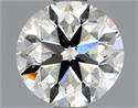 Diamante Natural 0.91 quilates, Redondo , Color I, claridad VS2 y certificado GIA