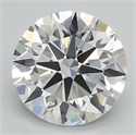 Del inventario de diamantes de laboratorio, 2.04 quilates, Redondo , Color D, claridad VS1 y certificado IGI