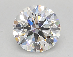 Picture of Lab Grown Diamond 3.04 Carats, Round with Ideal Cut, E Color, VVS2 Clarity and Certified by IGI
