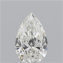 Natural Diamond 0.56 Carats, Pear with  Cut, H Color, VS1 Clarity and Certified by GIA
