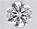 Del inventario de diamantes de laboratorio, 1.58 quilates, Redondo , Color E, claridad VVS2 y certificado IGI
