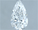 Diamante Natural 0.70 quilates, De pera , Color D, claridad SI1 y certificado IGI