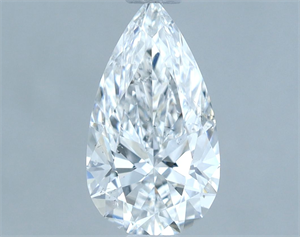 Foto Diamante Natural 0.70 quilates, De pera , Color D, claridad SI1 y certificado IGI de