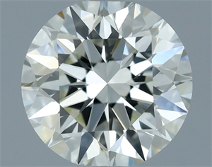 Picture of Natural Diamond 0.80 Carats, Round with Excellent Cut, I Color, VVS2 Clarity and Certified by IGI