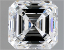 Natural Diamond 1.50 Carats, Asscher with  Cut, E Color, VS2 Clarity and Certified by GIA