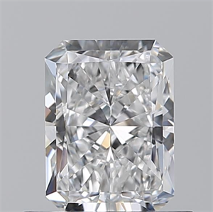 Picture of Natural Diamond 0.71 Carats, Radiant with  Cut, E Color, FL Clarity and Certified by GIA