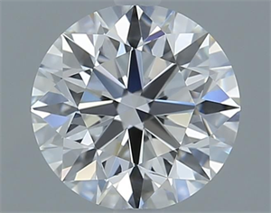 Picture of Lab Grown Diamond 1.03 Carats, Round with Excellent Cut, D Color, VVS1 Clarity and Certified by IGI