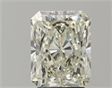 Natural Diamond 3.03 Carats, Radiant with  Cut, L Color, SI1 Clarity and Certified by GIA
