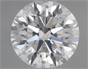 Natural Diamond 0.73 Carats, Round with Excellent Cut, D Color, VS2 Clarity and Certified by GIA