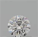 Diamante Natural 0.50 quilates, Redondo , Color E, claridad SI1 y certificado GIA