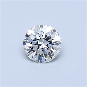 Foto Diamante Natural 0.40 quilates, Redondo , Color I, claridad SI2 y certificado GIA de