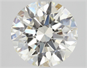 Diamante Natural 2.51 quilates, Redondo , Color J, claridad VS1 y certificado GIA