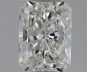 Picture of Natural Diamond 0.70 Carats, Radiant with  Cut, H Color, VVS2 Clarity and Certified by GIA