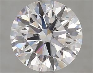 Picture of Lab Grown Diamond 3.29 Carats, Round with Ideal Cut, D Color, FL Clarity and Certified by IGI