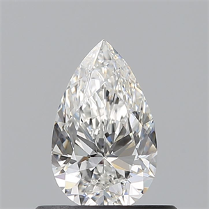 Picture of Natural Diamond 0.50 Carats, Pear with  Cut, F Color, VS1 Clarity and Certified by GIA