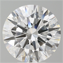 Lab Grown Diamond 6.09 Carats, Round with Ideal Cut, E Color, VVS2 Clarity and Certified by IGI