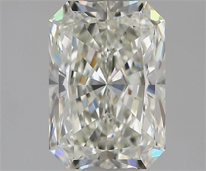 Foto Diamante Natural 1.50 quilates, Radiante , Color J, claridad VVS2 y certificado GIA de