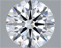 Lab Grown Diamond 3.05 Carats, Round with Ideal Cut, E Color, VVS2 Clarity and Certified by IGI