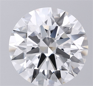 Picture of Lab Grown Diamond 7.07 Carats, Round with Ideal Cut, F Color, VVS2 Clarity and Certified by IGI