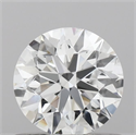 Lab Grown Diamond 0.74 Carats, Round with Excellent Cut, D Color, VVS1 Clarity and Certified by IGI