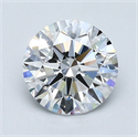 Diamante Natural 1.30 quilates, Redondo , Color D, claridad VVS1 y certificado GIA