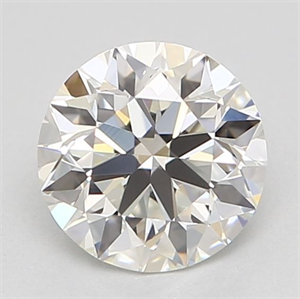 Picture of Natural Diamond 0.50 Carats, Round with Excellent Cut, I Color, VVS2 Clarity and Certified by GIA